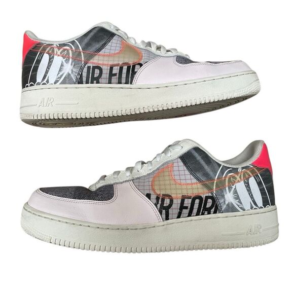 Nike AF1 Low Zine Men’s 13 Print Culture Graffiti Light Soft Pink C1006-600 - Picture 1 of 10